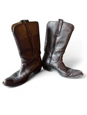 Rare Vintage Frye Leather Boots Women's 8.5 C (Wide)